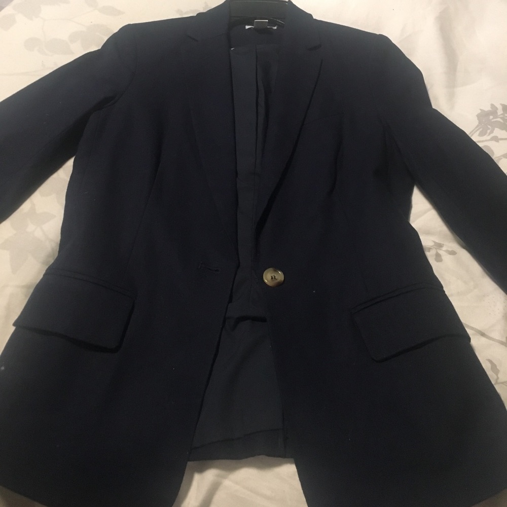 Dark navy blue blazer